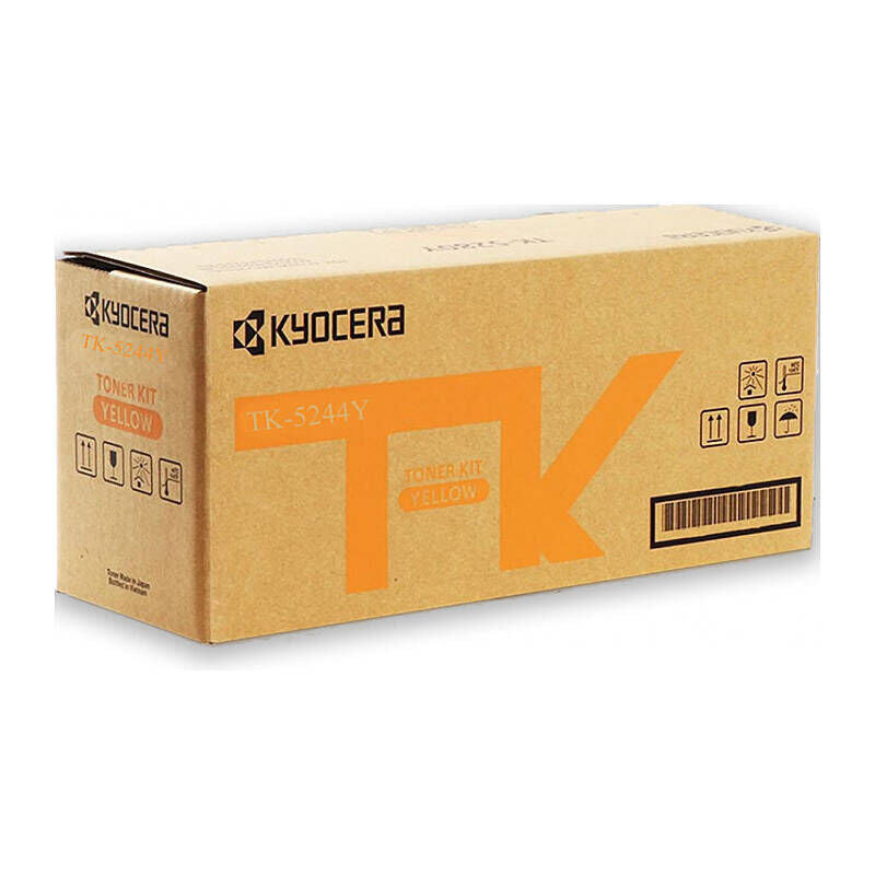 Kyocera TK5244 Yellow Toner Laser Cartridge