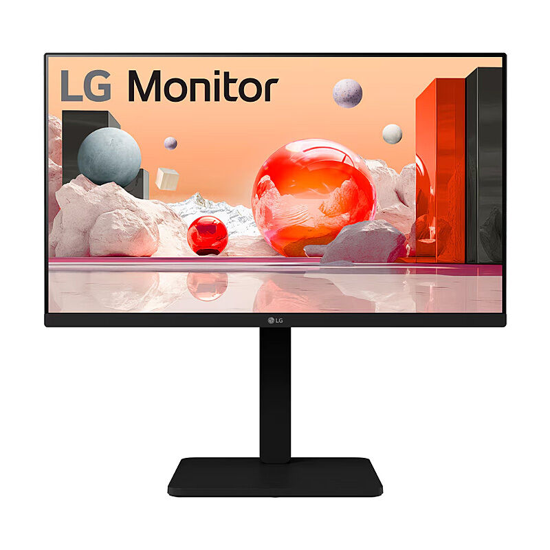LG 24" FHD 100Hz IPS Business Monitor (Built-in Speakers & Ergonomic Stand)