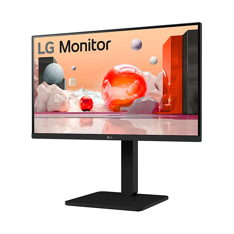 LG 24" FHD 100Hz IPS Business Monitor (Built-in Speakers & Ergonomic Stand)