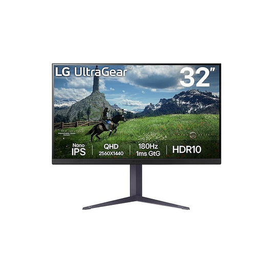 LG 31.5" UltraGear QHD Nano IPS 180Hz Gaming Monitor (1ms GtG, G-SYNC Compatible)