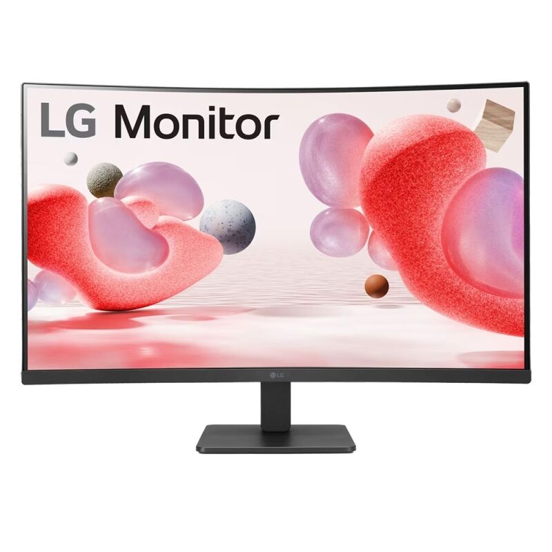 LG 31.5" FHD 100Hz Curved Monitor (1500R Curvature, AMD FreeSync)