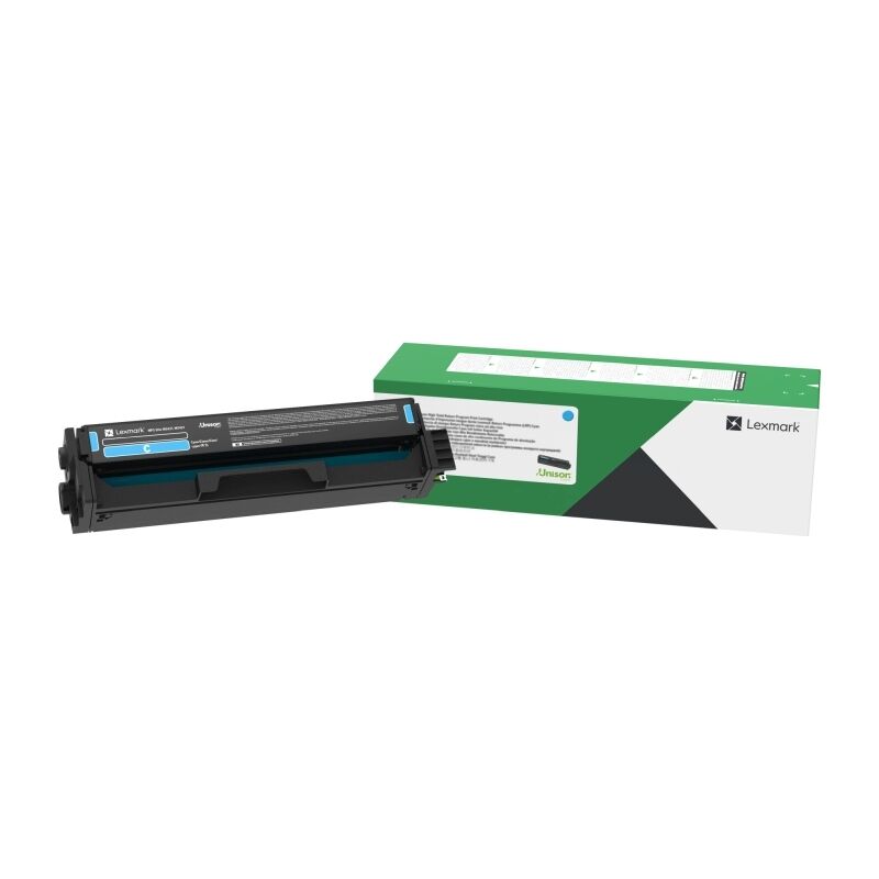 Lexmark C343XC0 HY High-Yield Cyan Toner Laser Cartridge