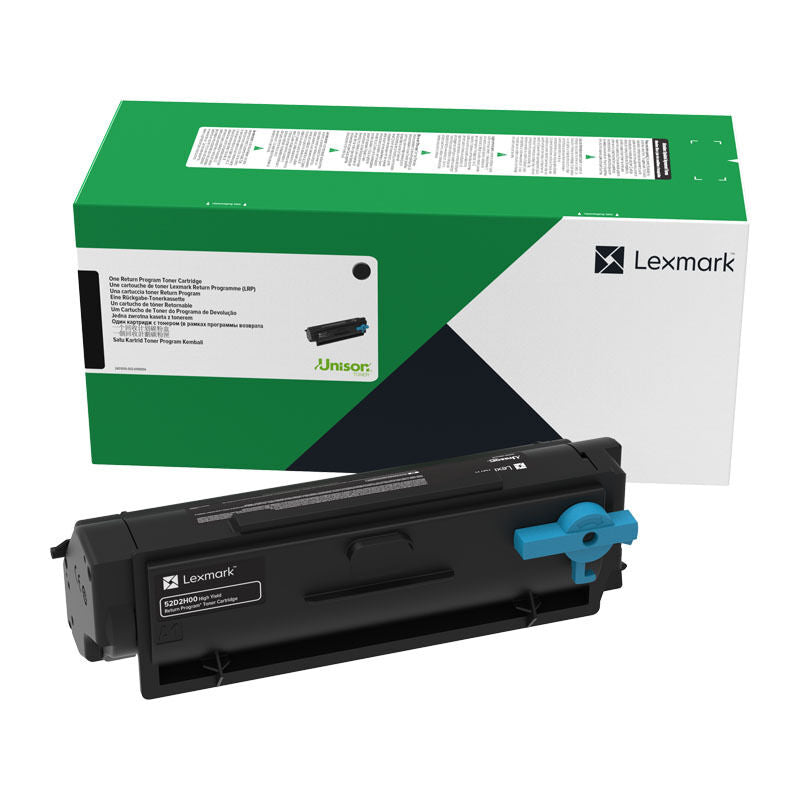 Lexmark 55B6H00 High-Yield Black Toner Laser Cartridge