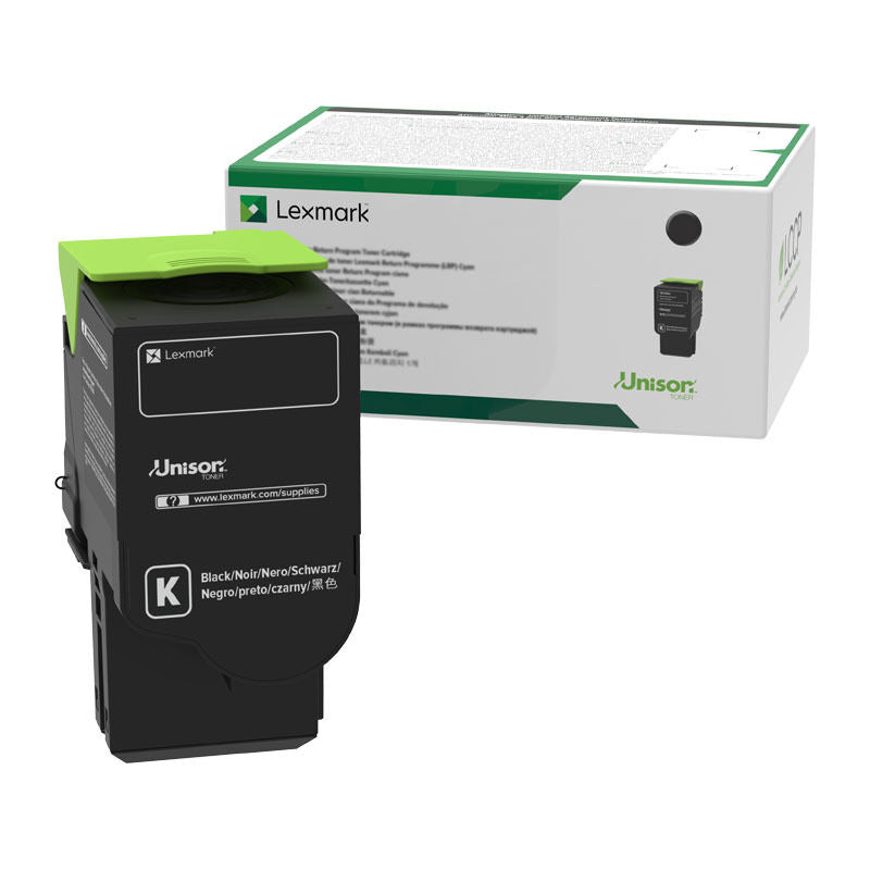 Lexmark 78C6UKE High-Yield Black Toner Laser Cartridge