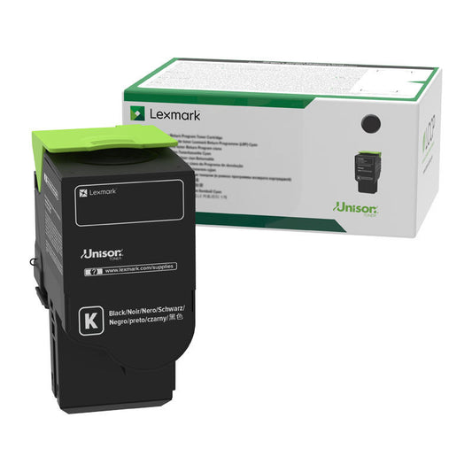 Lexmark 78C6UKE High-Yield Black Toner Laser Cartridge