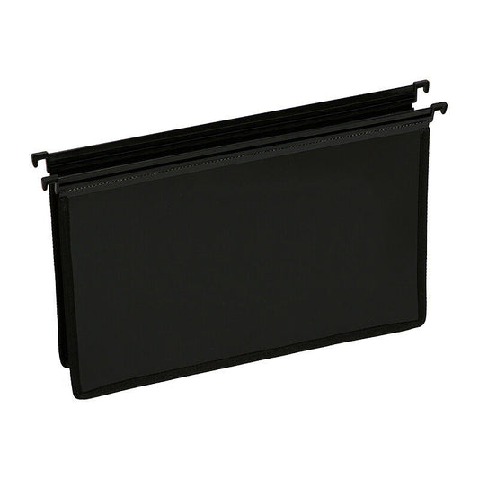 Marbig Suspension File Heavy Duty - Black - Pack of 5