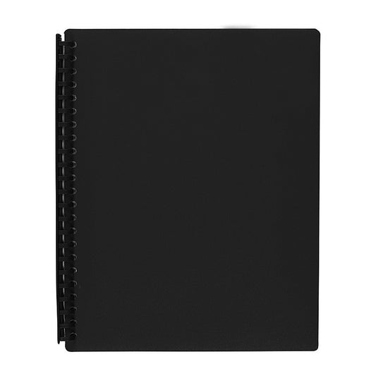 Marbig Display Book A4 - Refillable - Black