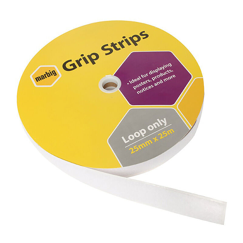 Marbig Grip Strips Loop Only - Bulk