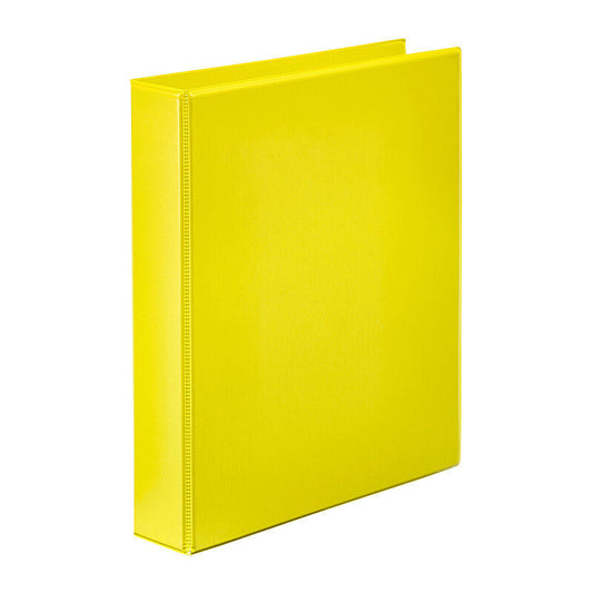 Marbig Insert Binder A4 2D 25 mm Yellow