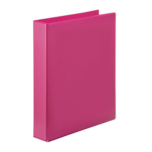Marbig Insert Binder A4 2D 25 mm Pink