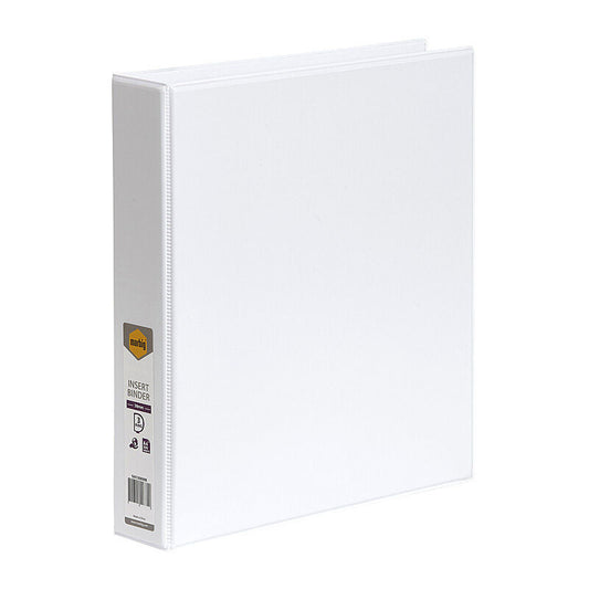 Marbig Insert Binder A4 3D 38 mm White