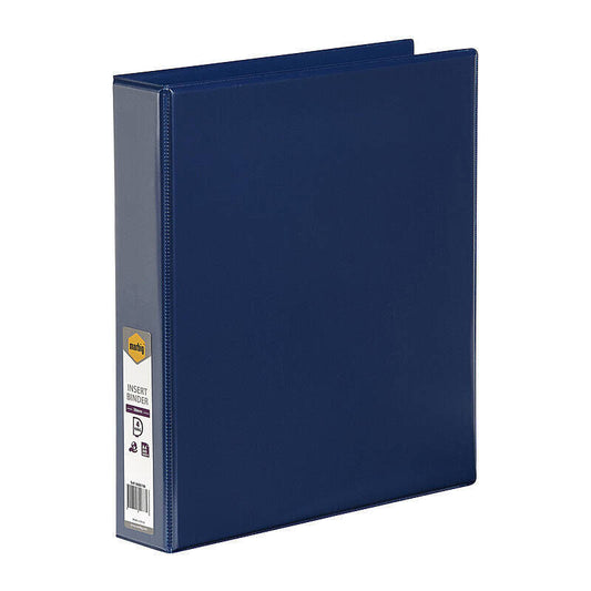 Marbig Insert Binder A4 4D 38 mm Blue