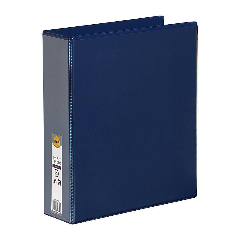 Marbig Insert Binder A4 2D 50 mm Blue