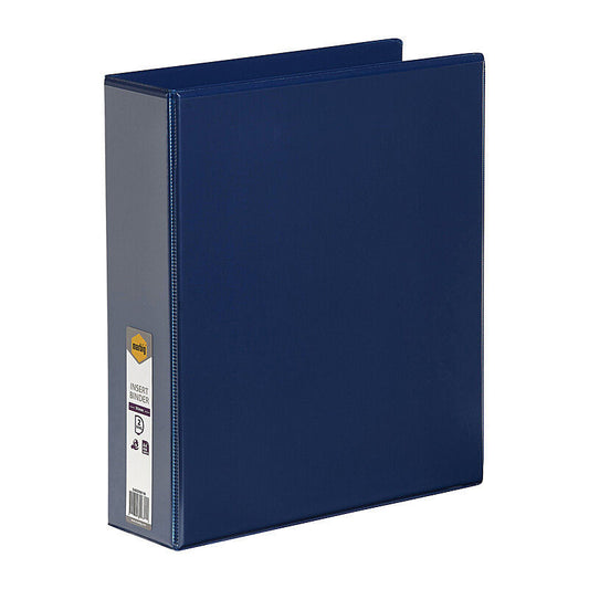 Marbig Insert Binder A4 2D 50 mm Blue
