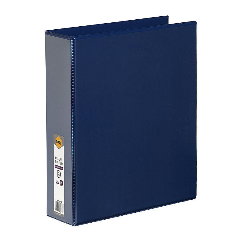 Marbig A4 Insert Binder 4D Ring 50 mm Blue