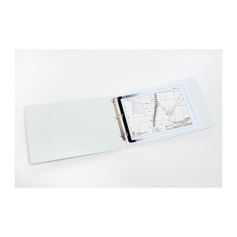 Marbig A3 Ring Binder 3D 32 mm Landscape White