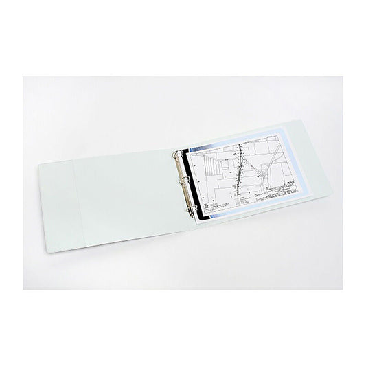 Marbig A3 Ring Binder 3D 32 mm Landscape White