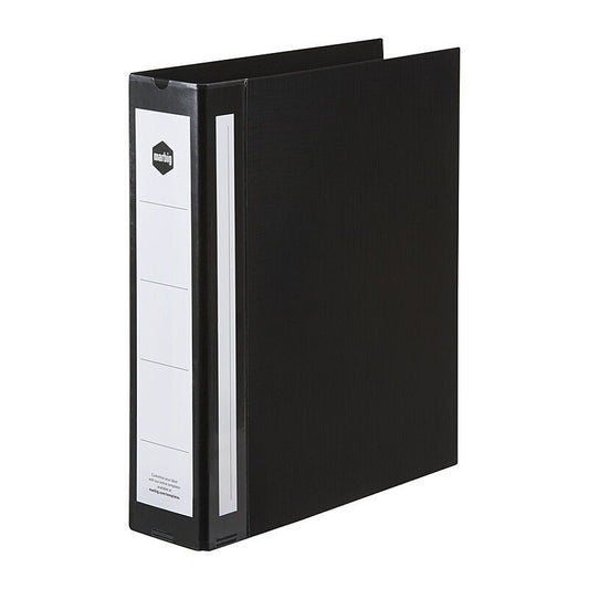 Marbig Deluxe A4 Ring Binder 4D 50 mm PE Black
