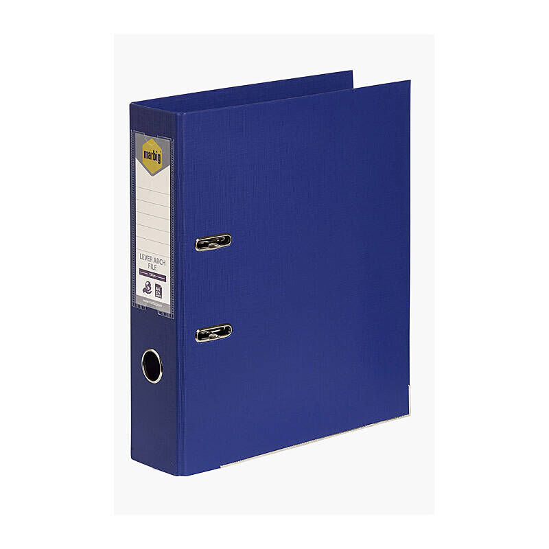 Marbig Lever Arch File A4 Blue