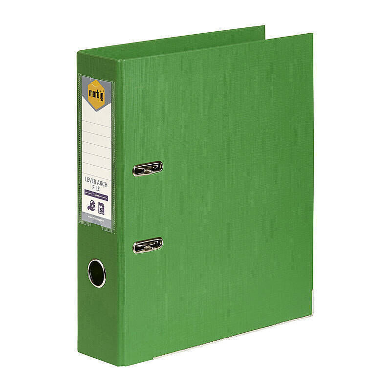 Marbig Lever Arch File A4 Green