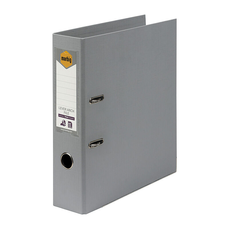 Marbig Lever Arch File A4 Grey