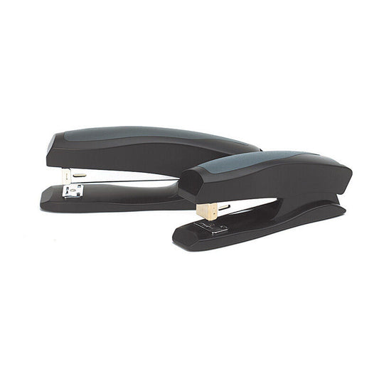 Marbig Half Strip Plastic Stapler - 20 Sheet Capacity - Black