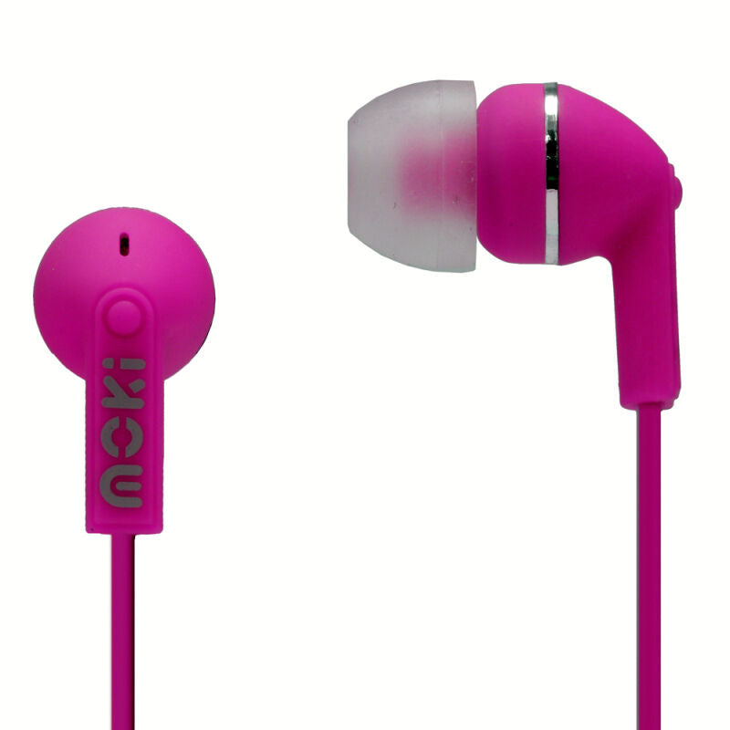 Moki Noise Isolating Earbuds - Pink