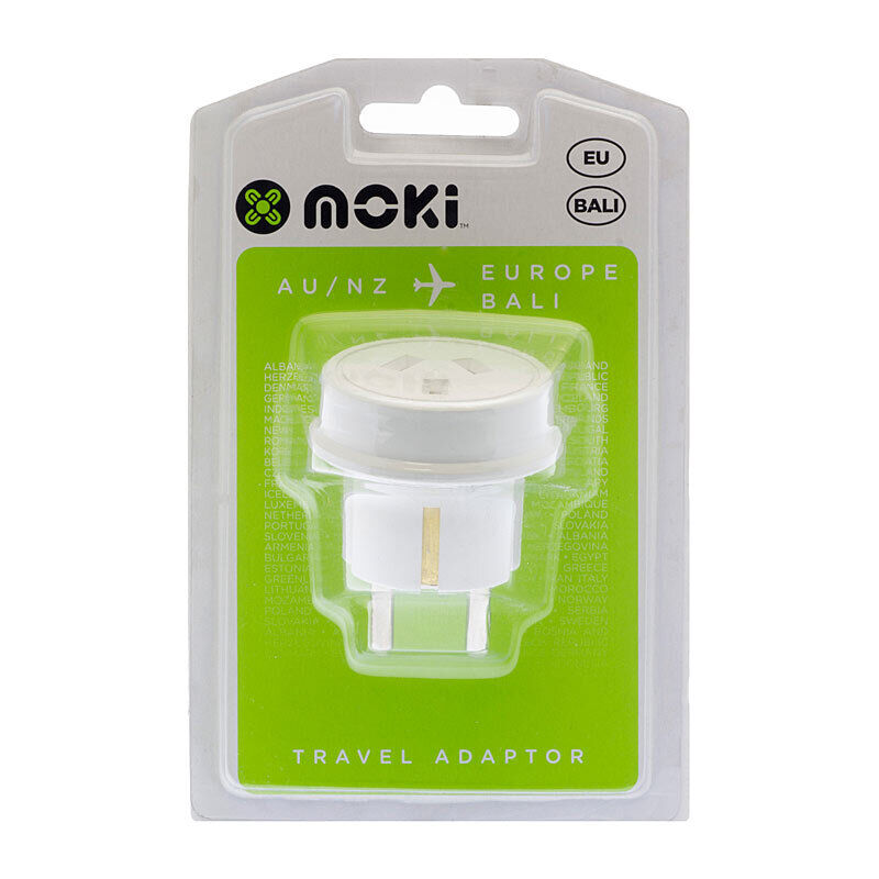 Moki Travel Adaptors - Europe