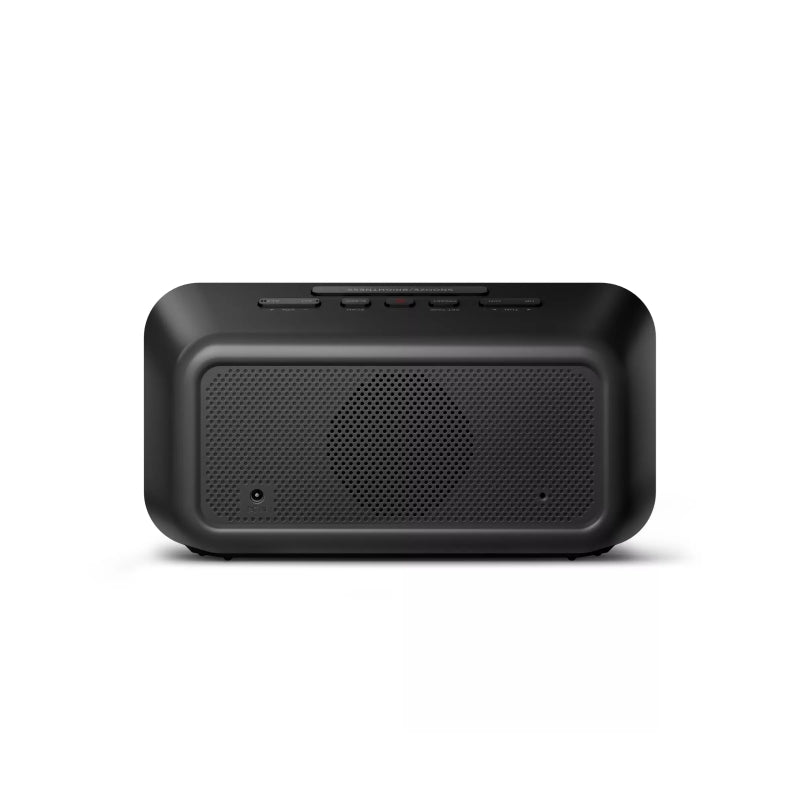 Philips Large Display FM Clock Radio TAR3306/79, Dual Alarm - 20 Presets