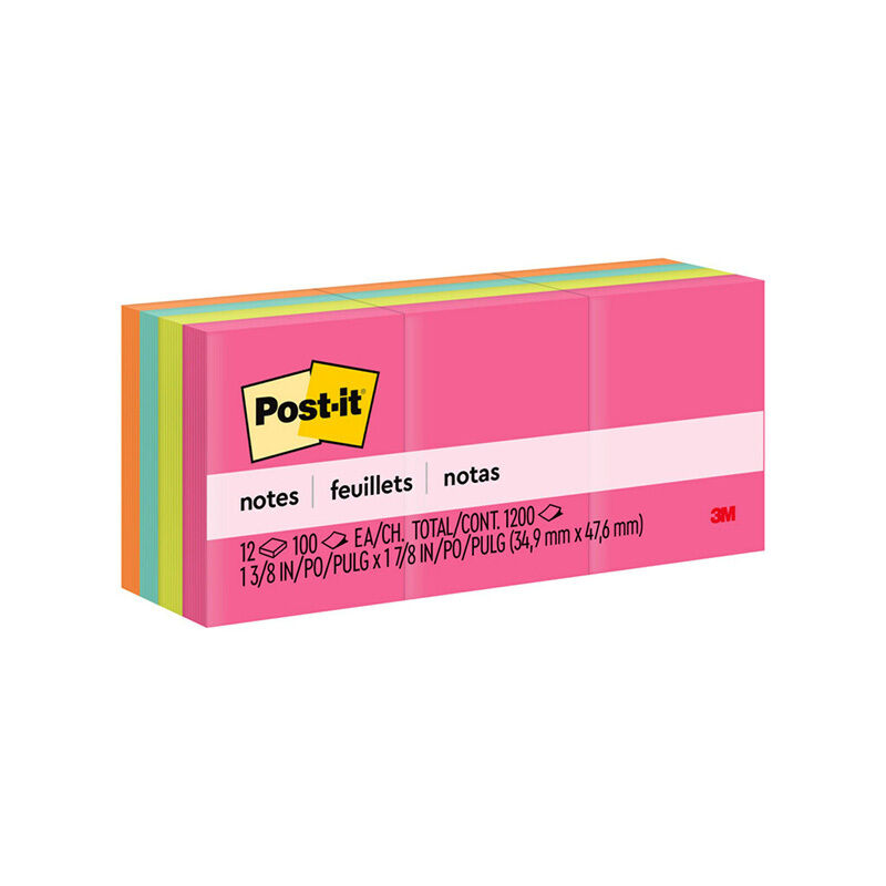 Post It Notes Cape Town 38 x 51mm Pack of 12