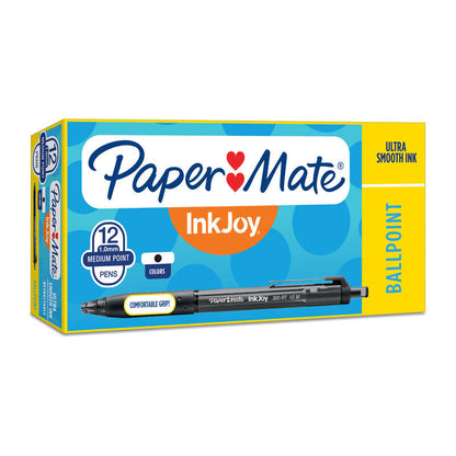 Paper Mate InkJoy 300RT Retract Ball Pen Black - Box of 12
