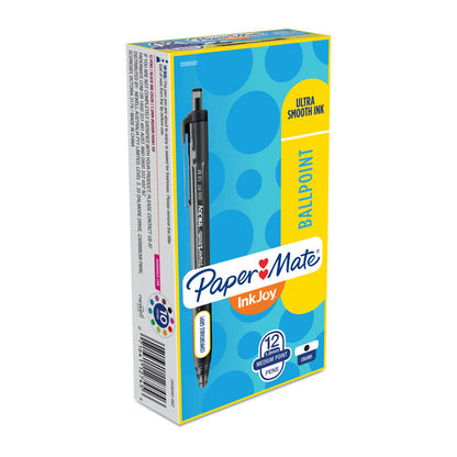Paper Mate InkJoy 300RT Retract Ball Pen Black - Box of 12