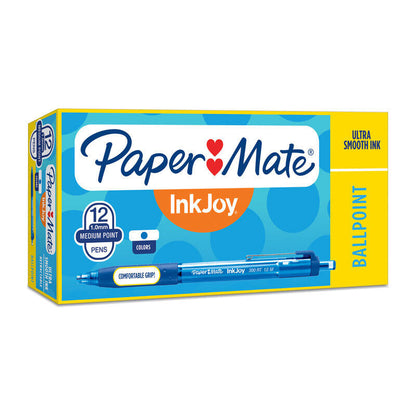 Paper Mate InkJoy 300RT Retract Ball Pen Blue Box of 12