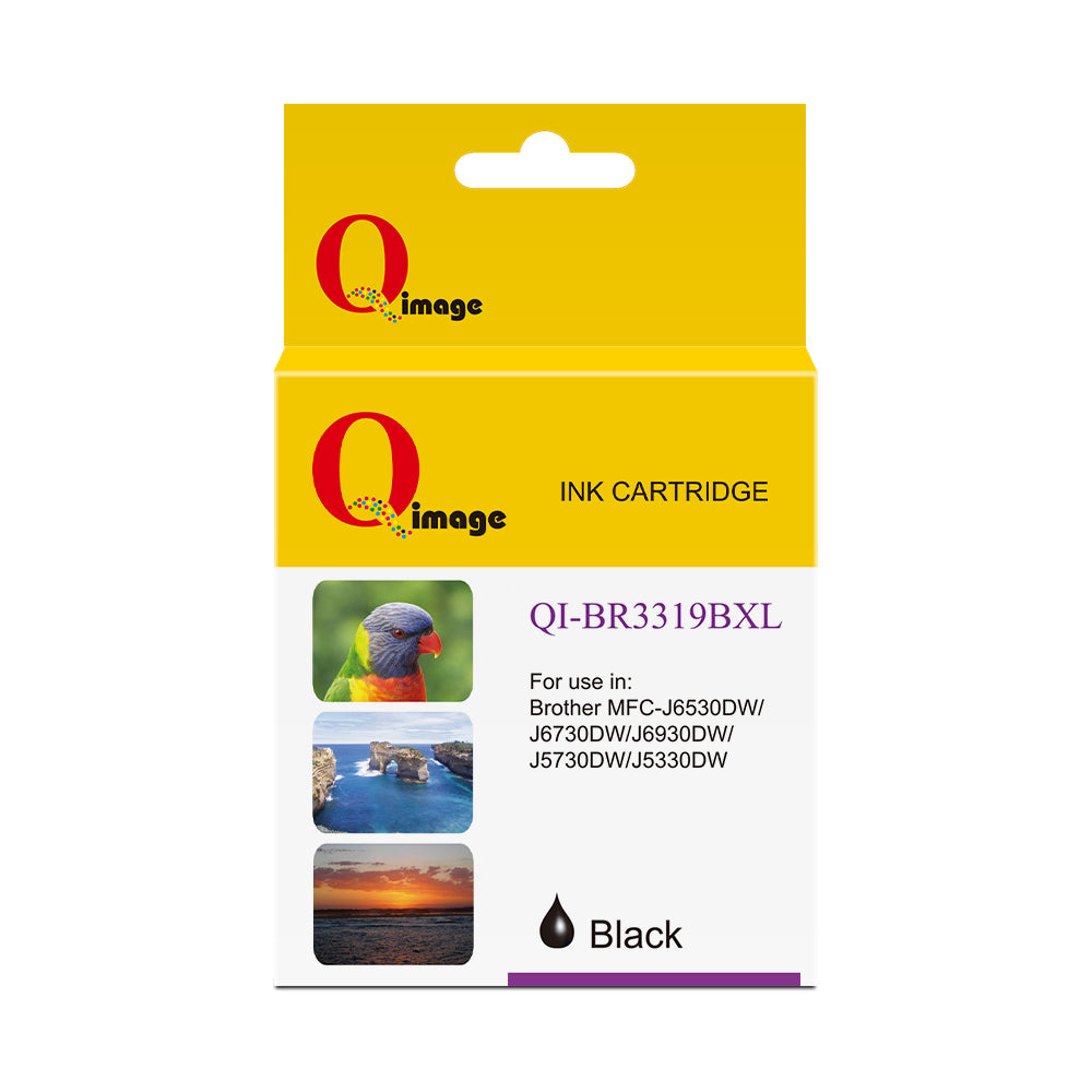 Q-Image Compatible Brother LC3319XL Black Ink Cartridge