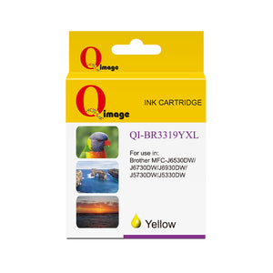 Q-Image Compatible Brother LC3319XL Yellow Ink Cartridge