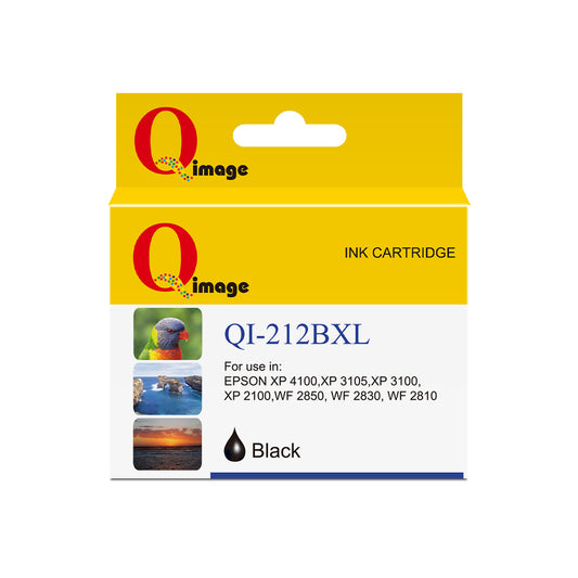 Q-Image Compatible Epson 212XL Black Pigment Ink Cartridge