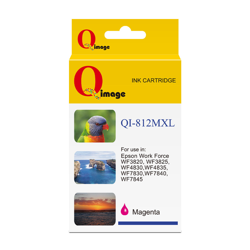 Q-Image Compatible Epson 812XL Magenta Pigment Ink Cartridge