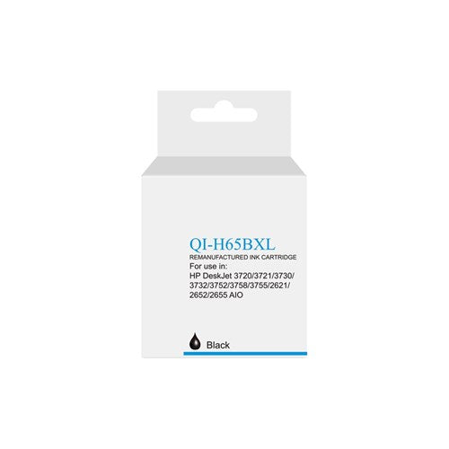 Q-Image Compatible HP 65XL Black Inkjet Cartridge