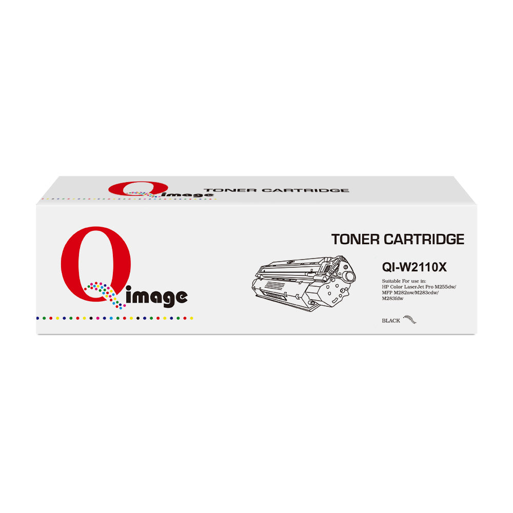 Q-Image Compatible HP (Hewlett Packard) #206X Black Toner Laser Cartridge W2110X