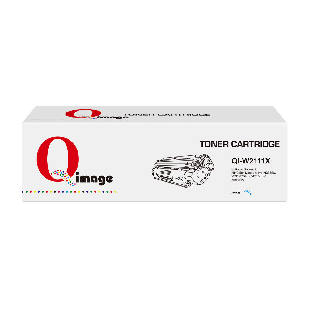 Q-Image Compatible HP (Hewlett Packard) #206X Cyan Toner Laser Cartridge W2111X