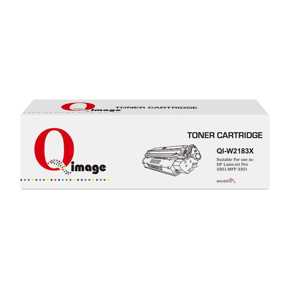 Q-Image Compatible HP (Hewlett Packard) #218X Yellow Toner Laser Cartridge - W2183X