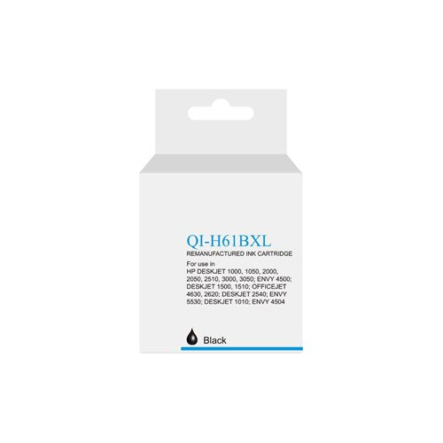 Q-Image Compatible HP No. 61 Black XL Ink Cartridge 