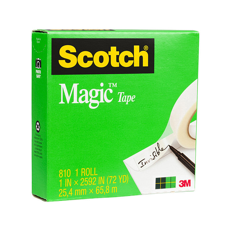 Scotch Magic Tape 810 - 25.4mm x 65.8M