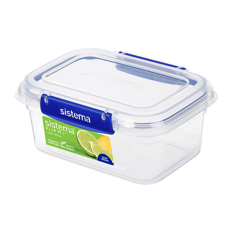 Sistema 1L Rectangle Klip It Plus Container