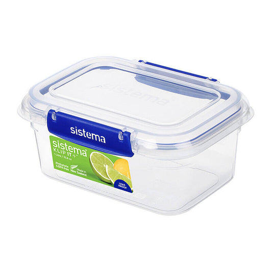 Sistema 1L Rectangle Klip It Plus Container