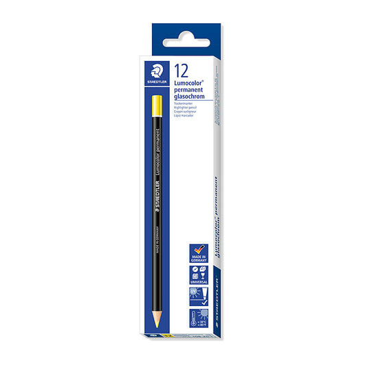 Staedtler Permanent Pencil Yellow - Box of 12