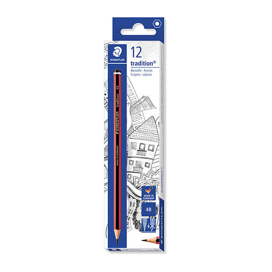 Staedtler Tradition Pencil 4B - Box of 12