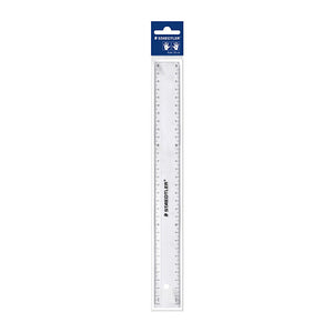 Staedtler Ruler 30cm Transparent Box of 20
