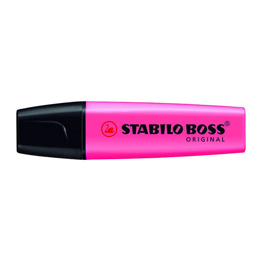 Stabilo Boss Highlighter Pink - Box of 10
