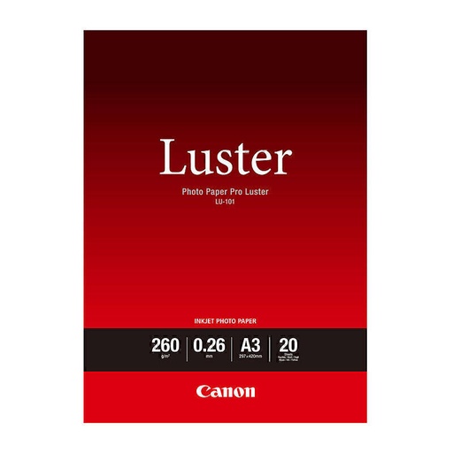 [CLU101A3] Canon Luster Photo Paper A3